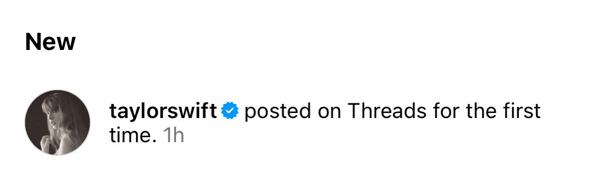 michellerae23's tweet photo. Guess it’s time for me to join Threads @instagram @taylorswift13 https://t.co/U6WnH9wp3G