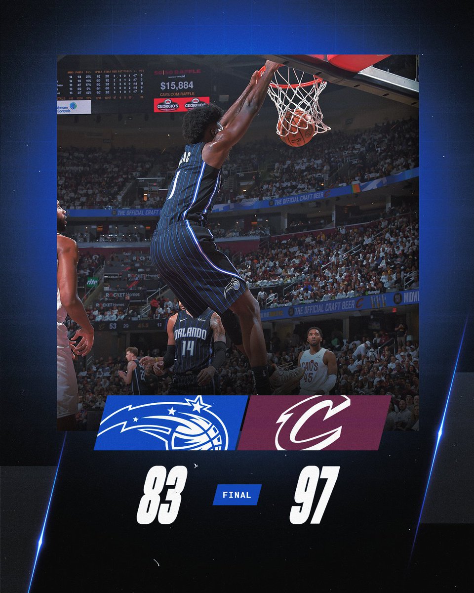 OrlandoMagic's tweet photo. final https://t.co/naycF7YXZx