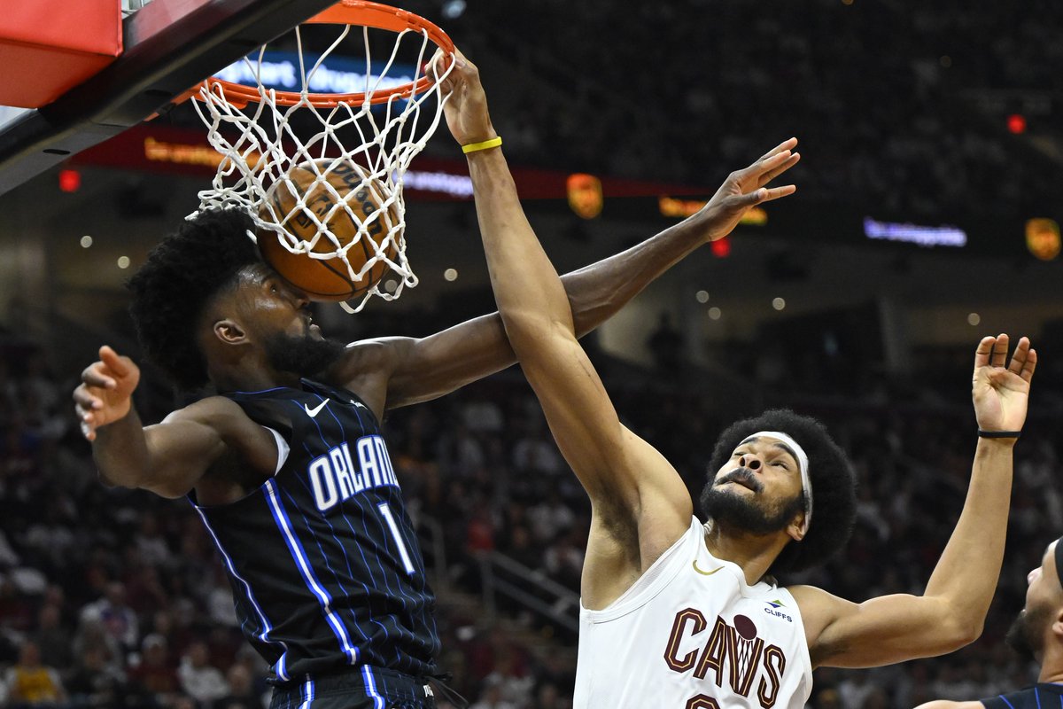 CAVS TAKE GAME 1! Donovan Mitchell: 30 pts, 2 reb, 3 ast, 3 stl Jarrett Allen: 16 pts, 18 reb, 2 ast, 2 stl Evan Mobley: 16 pts, 11 reb, 2 ast, 3 blk