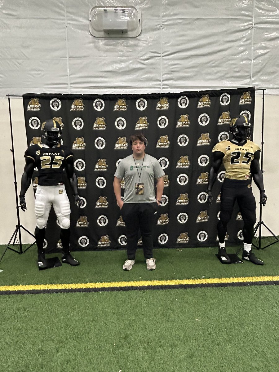 Thank you <a href="/BryantUFootball/">Bryant Football</a> for the junior day.