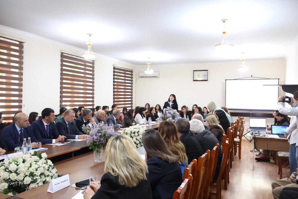 BSUeduaz's tweet photo. ✅BSU-nun “İnklüziv təhsildən inklüziv cəmiyyətə” (İTİC-2024) II Beynəlxalq elmi-praktiki konfransın regional bölməsi BDU-nun Qazax filialında baş tutub

Ətraflı:https://t.co/UKPRyndrPq

#BSU https://t.co/J4kdxc9JRB