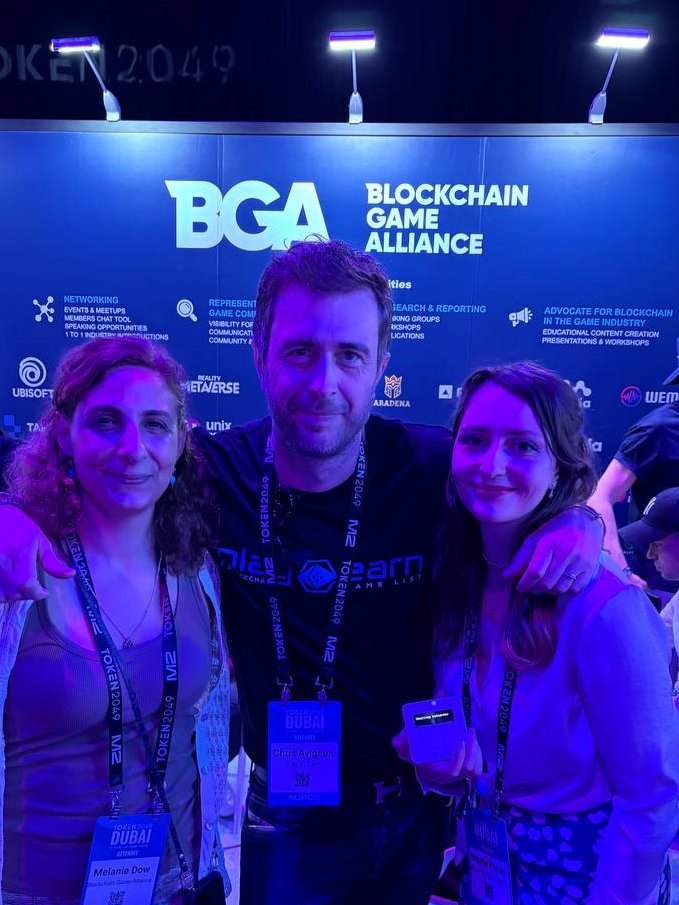 Dubai was incredible! 

We had the opportunity to connect with industry leaders, game developers, uncover some fantastic games, and forge meaningful connections.

Get ready, Web3 Gaming is on the rise, and it's coming fast!