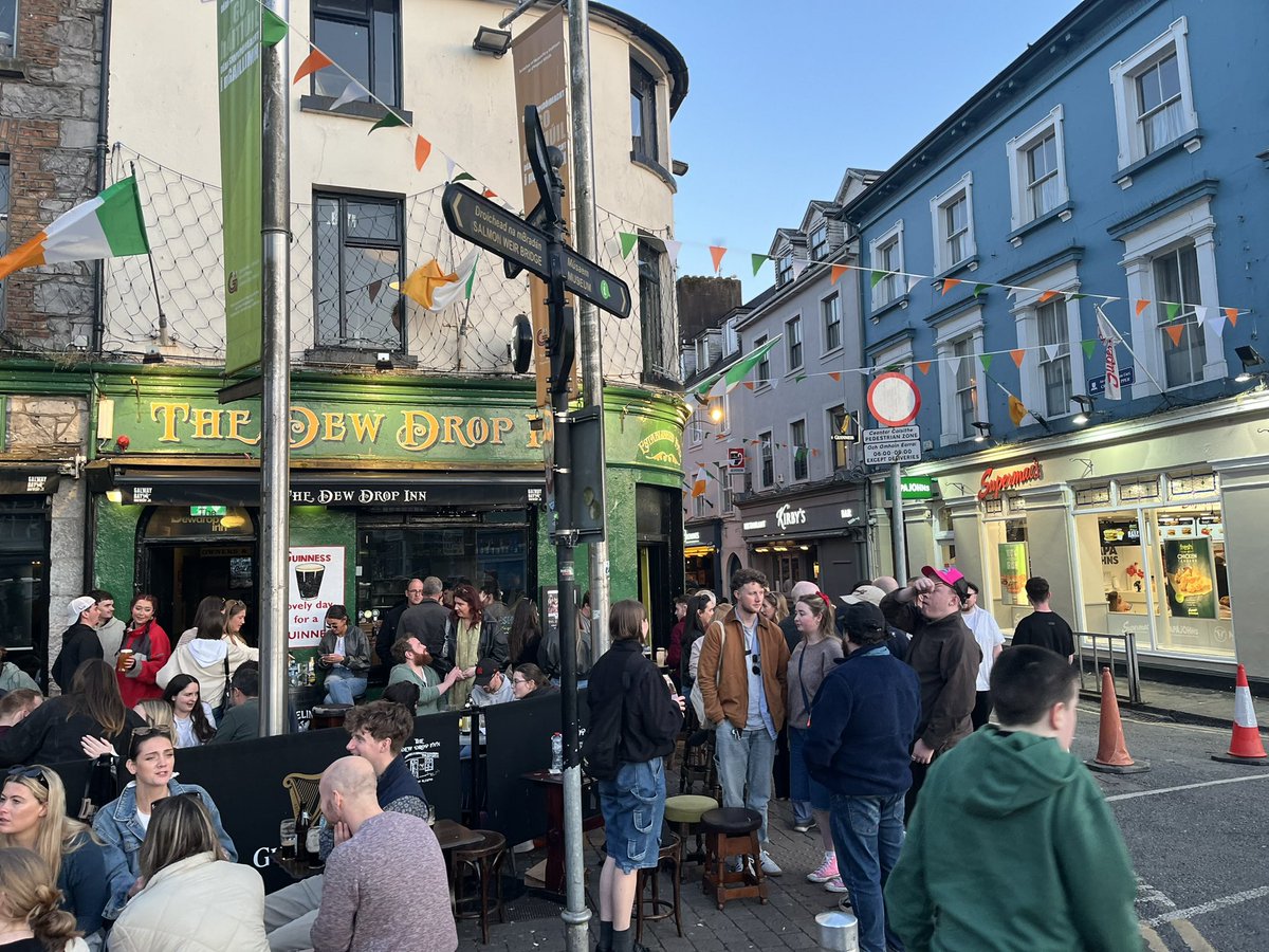 The atmosphere of Galway in the sun is unparalleled