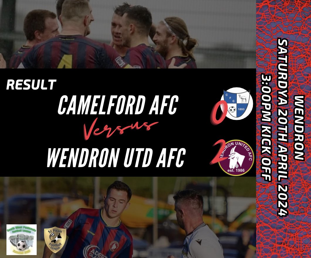 2 @Ryzammk assists, an OG, a @Reevey_7 finish and a @lucaspotts8 MOM performance earned another clean sheet and 3 points away to @TheCamels1893 in the @swpleague. Great hosts as usual and best of luck for your run-in.