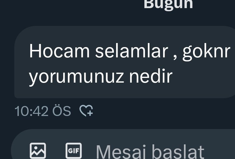 #goknr 20.74 stop 23.52 üzeri kalıcı kapanışlarda hareket başlar sırasıyla 26.38-28.12 YTD. RT