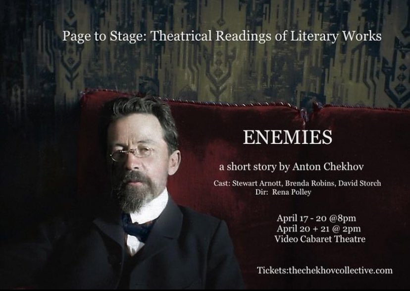 If in Toronto go see this show! Fantastic and only 1 hour! #TorontoTheatre #Chekov #BrilliantActing
