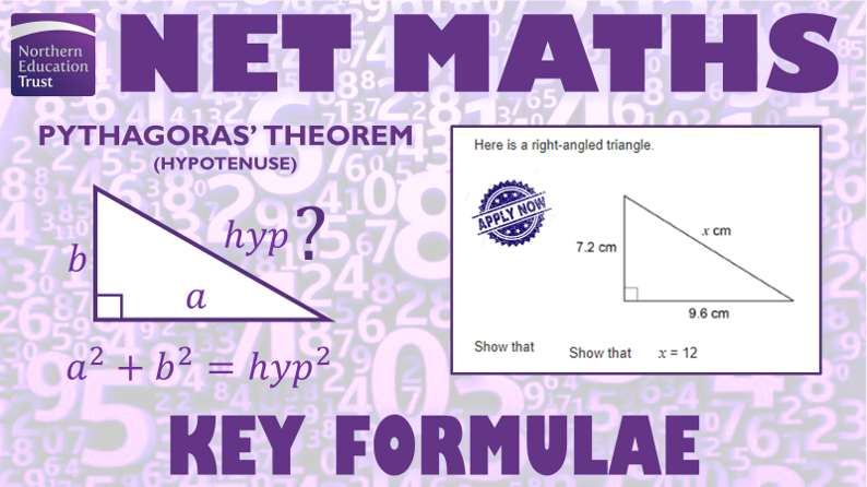 NET_Maths's tweet photo. Here is the second #FormulaOfTheWeek of this half term and it's one that will be given to you on your @AQA formula sheet. Make sure you know how to use it (and how to apply it to non right-angled triangles too!) Grab your calculator and give this question a go! #OutcomesFocussed https://t.co/m6Mkc4hYHY
