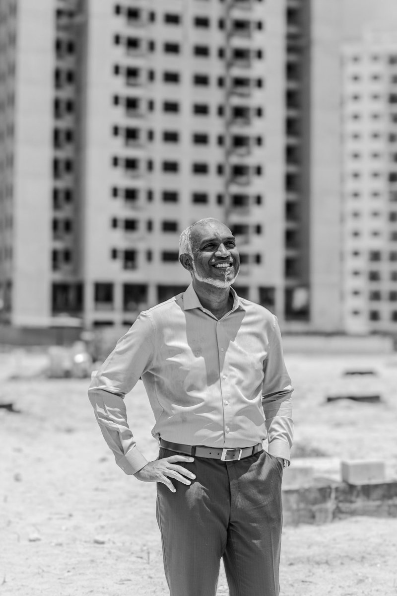 This man is the hope for a bright future for our next generation. A Nation without hate,revenge. But of stability, development and happiness.

He can achieve what no one can. He will unite Maldivians. 

<a href="/MMuizzu/">Dr Mohamed Muizzu</a>