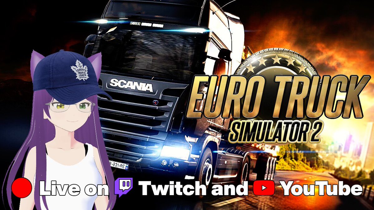 Trucking Saturday!  Let's road trip through Europe together!

Going live on Twitch and YouTube with Euro Truck Simulator 2 by @SCSsoftware

#VTuber #ENVtuber #ETS2 #EuroTruckSimulator2 #ETS #EuroTruckSimulator

twitch.tv/tomatokigu

youtube.com/watch?v=IawSRv…