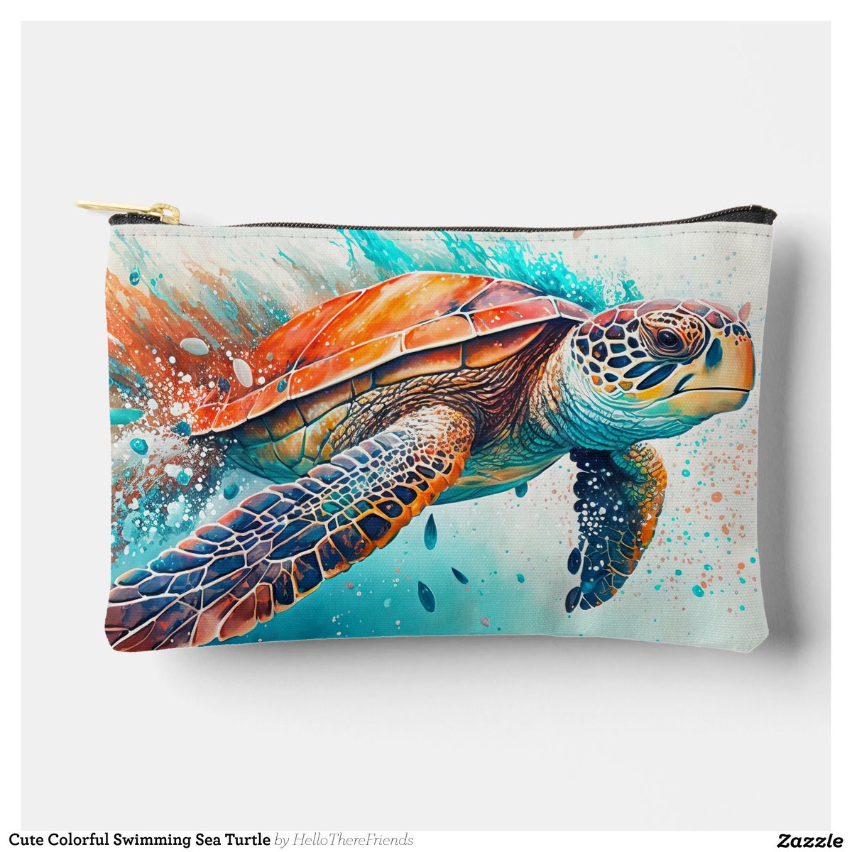 Cute Colorful Swimming Sea Turtle Accessory Pouch→zazzle.com/z/as29v6t2?rf=…

#MakeupBag #CosmeticBag #TravelBag #Handbag #Accessories #MothersDay #GiftIdeas #Birthdays #Gifts