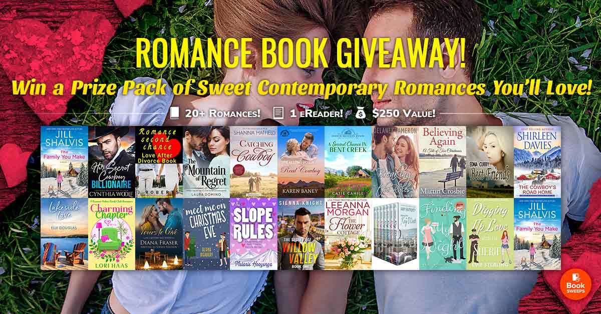 Enter for a chance to win Falling for a Real Cowboy and 20+ first in series sweet romance and an eReader!

booksweeps.com/giveaway/sweet…

#cowboyromance #christianromance #inspyromance #christianwestern #smalltownromance #giveaway #bookgiveaway #ereadergiveaway #contemporaryromance