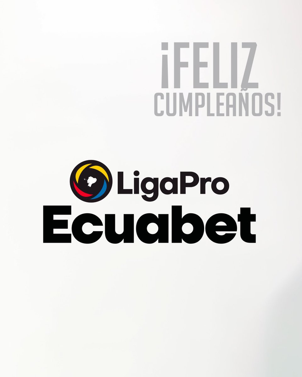 Feliz 6to aniversario 🎂 @LigaProEC