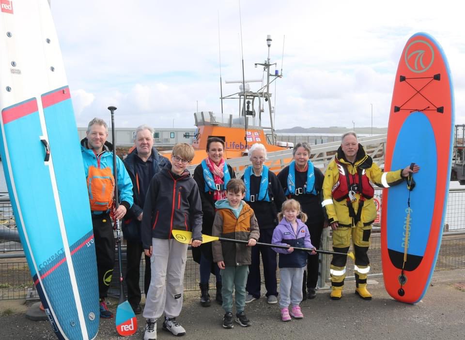 Bookings now being taken for 2024 SUP Safer courses. During May & June thanks to our partnership with @AdvPaddleC0 and @TroonLifeboat with continued Darroch Bequest funding a range of SUP Safety sessions are on offer. Book here forms.gle/RvN2TR5HjpcVkk… @RNLI #watersafety