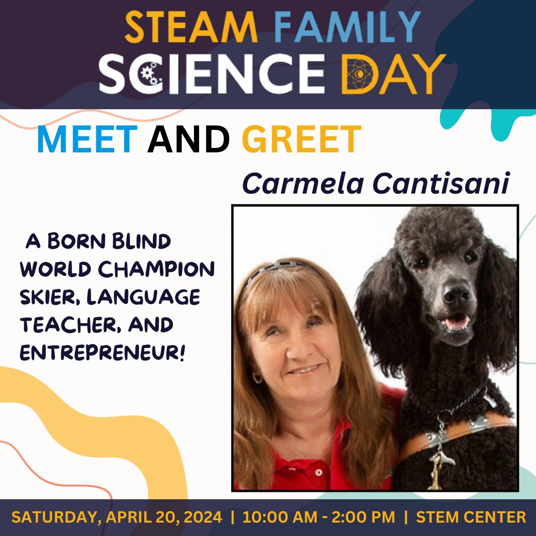 HartnellCollege's tweet photo. πβ¨ Today! Free family fun at Hartnell College's 18th Annual STEAM Family Science Day!
ποΈ April 20, 10 a.m. - 2 p.m.
π Willard Lewallen STEM Center, Salinas, CA
Join us for inspiring activities and treats!
#HartnellCollege #STEAMDay #FamilyFun #SalinasCA https://t.co/AOTUdSEmBB