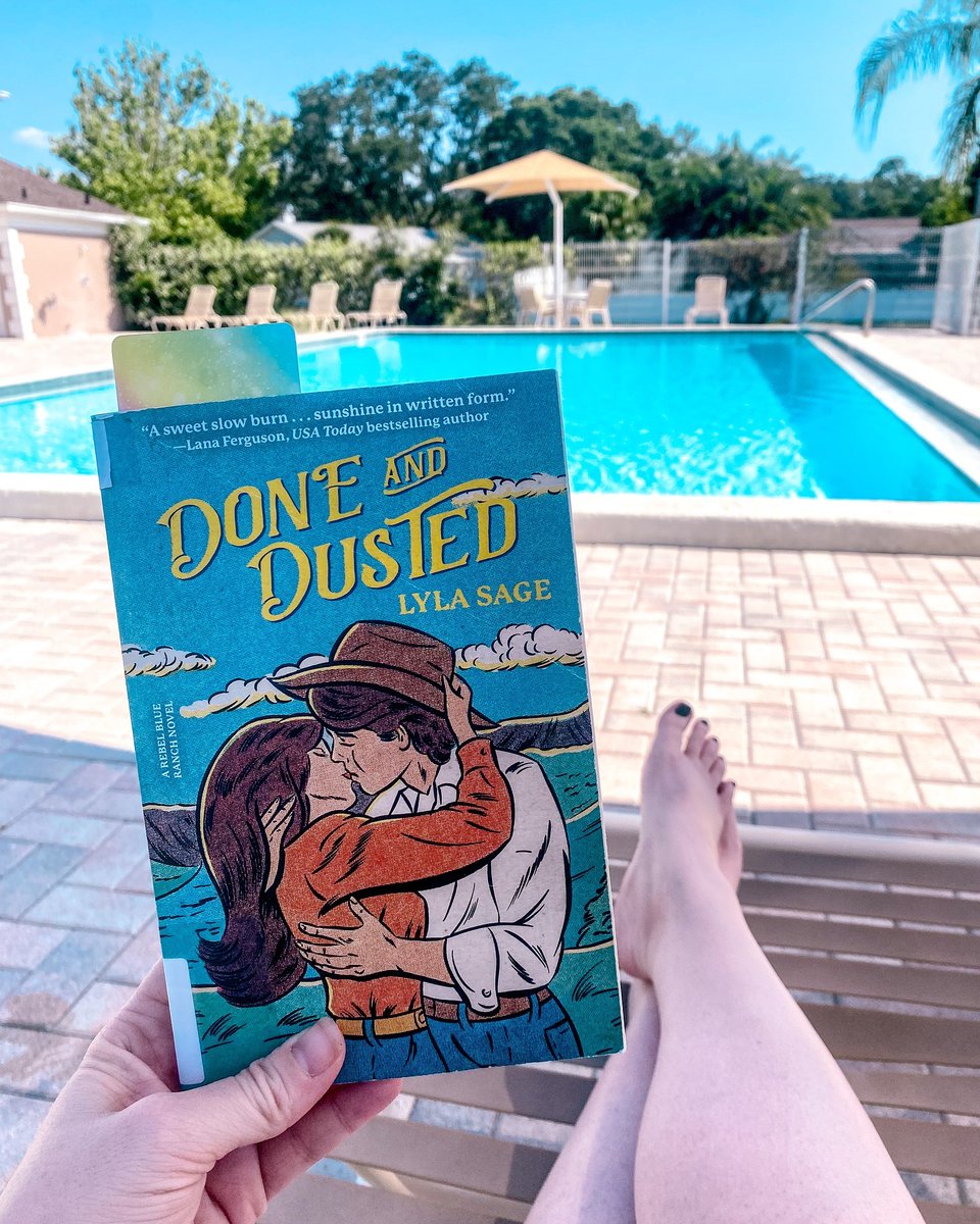 It was over 90 degrees here today and my youngest and I decided that some pool time was needed. I took Done and Dusted down there with me and am currently reading it.
#bookstagram #bookstagrammer #book #books #booksofinstagram #booksofig #booksofinsta #bookreview #bookrecommend