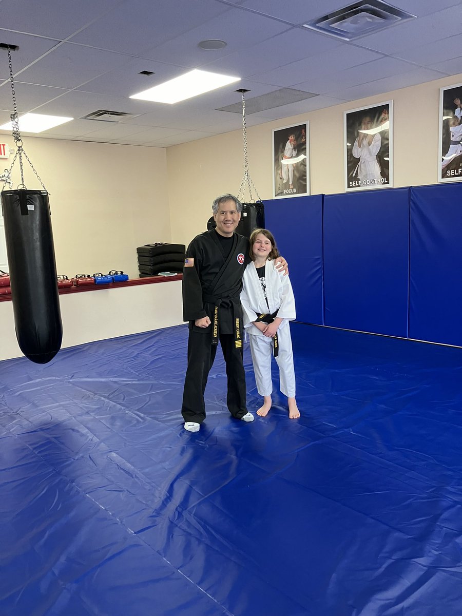 robchang007's tweet photo. Congratulations to my student for her Junior Black Belt 🥋 test https://t.co/zRhWRbmVcl