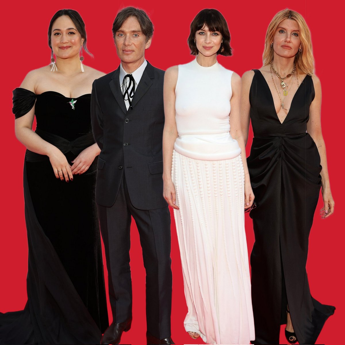 OLFanvidz's tweet image. These 4 in a project together please?? ❤️ #LilyGladstone #CillianMurphy #CaitríonaBalfe #SharonHorgon