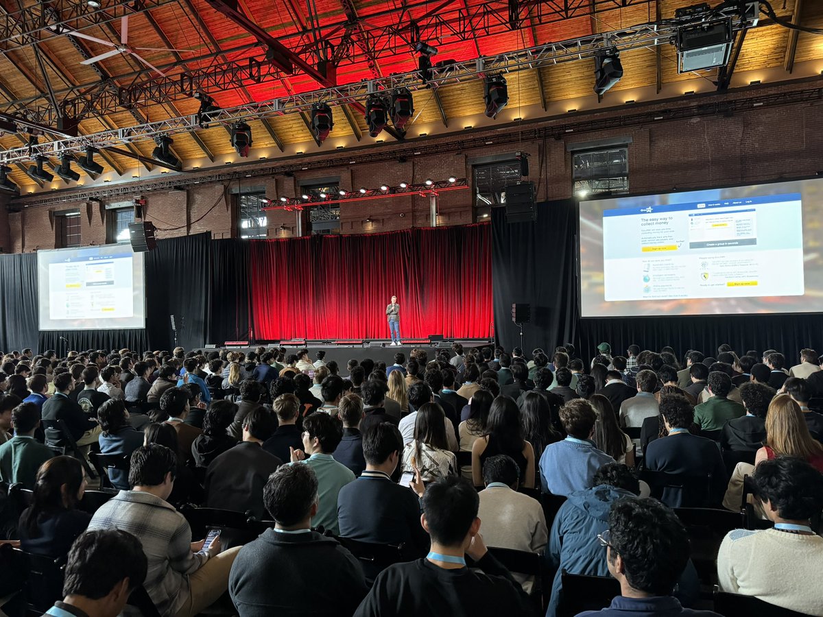 aaron_epstein's tweet photo. We’re live for Startup School East in Boston! Every YC Group Partner is here to meet the next generation of builders and founders. https://t.co/SzqXnRuRb0