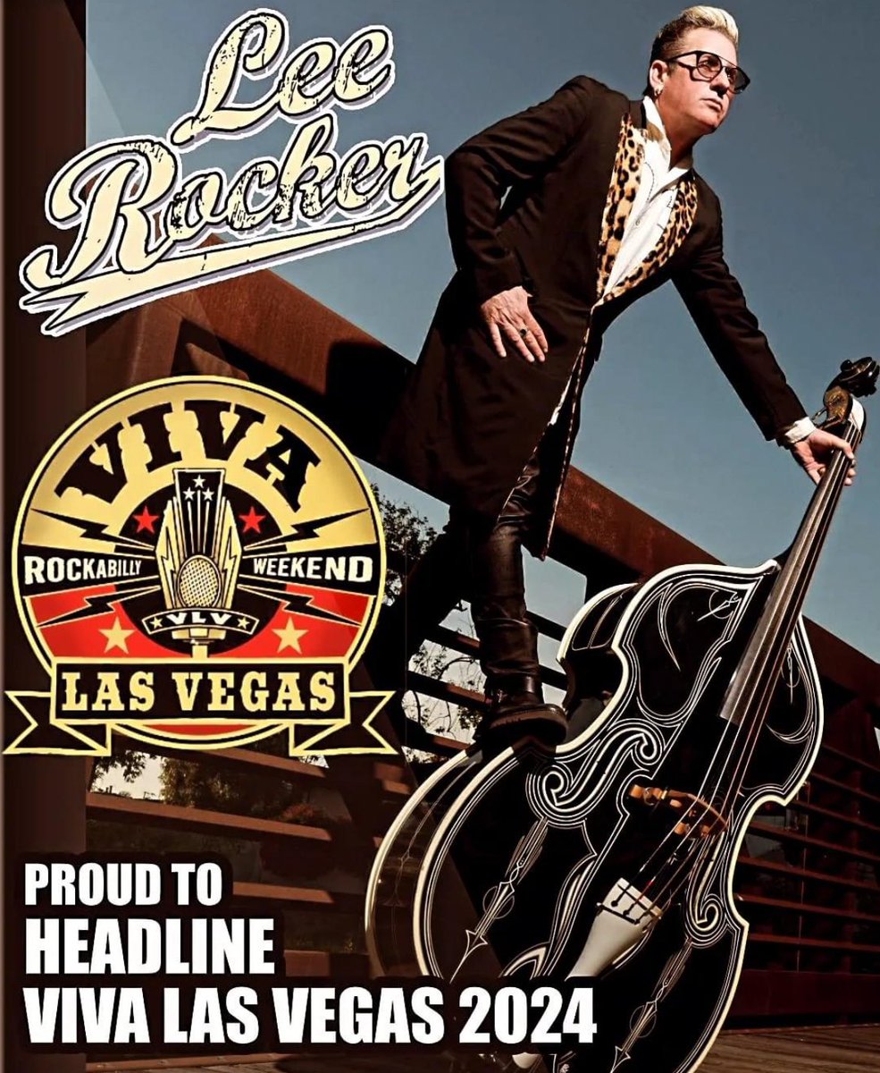 allenmediastrat's tweet photo. TONIGHT 6PM Stray Cat πββ¬ Lee Rocker will headline the Viva Las Vegas Rockabilly Weekend! Get your ποΈ at https://t.co/2jObXKHBoG
#LeeRocker #LasVegas #straycats #VivaLasVegas #Rockabilly #bass #ams #uprightbass #showtime #RockabillyWeekend #vegas #party #concert https://t.co/UDCmOLO7X3