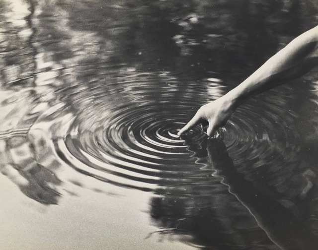 "... 
beni küçük su birikintileri büyüttü.
beni anlamak için su birikintilerine sor
su unutmaz: daireler çizerek dikkatle çalışır.
benim için yapraklar topla, yatağını lekele.

ben bu akşam doğruyum, karıştır saçlarımı."
      — İlhan Berk'in "Akşama Doğru" isimli şiirinden