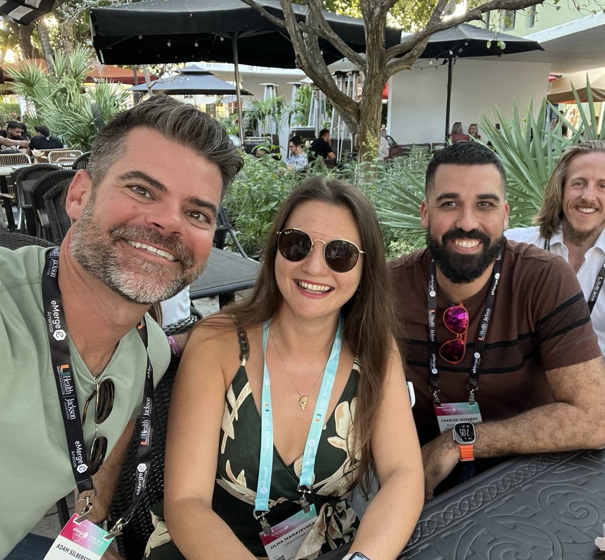 olhamamaievska's tweet image. Miami's vibrant networking scene and welcoming atmosphere are what I love most! It was a joy reconnecting with Miami friends, @LocalLeadersCo members, and Ukrainian pals—some I hadn't seen in nearly five years... eMerge brings us together! 🌴☀️ 
#MiamiNetworking 
#eMergeMiami