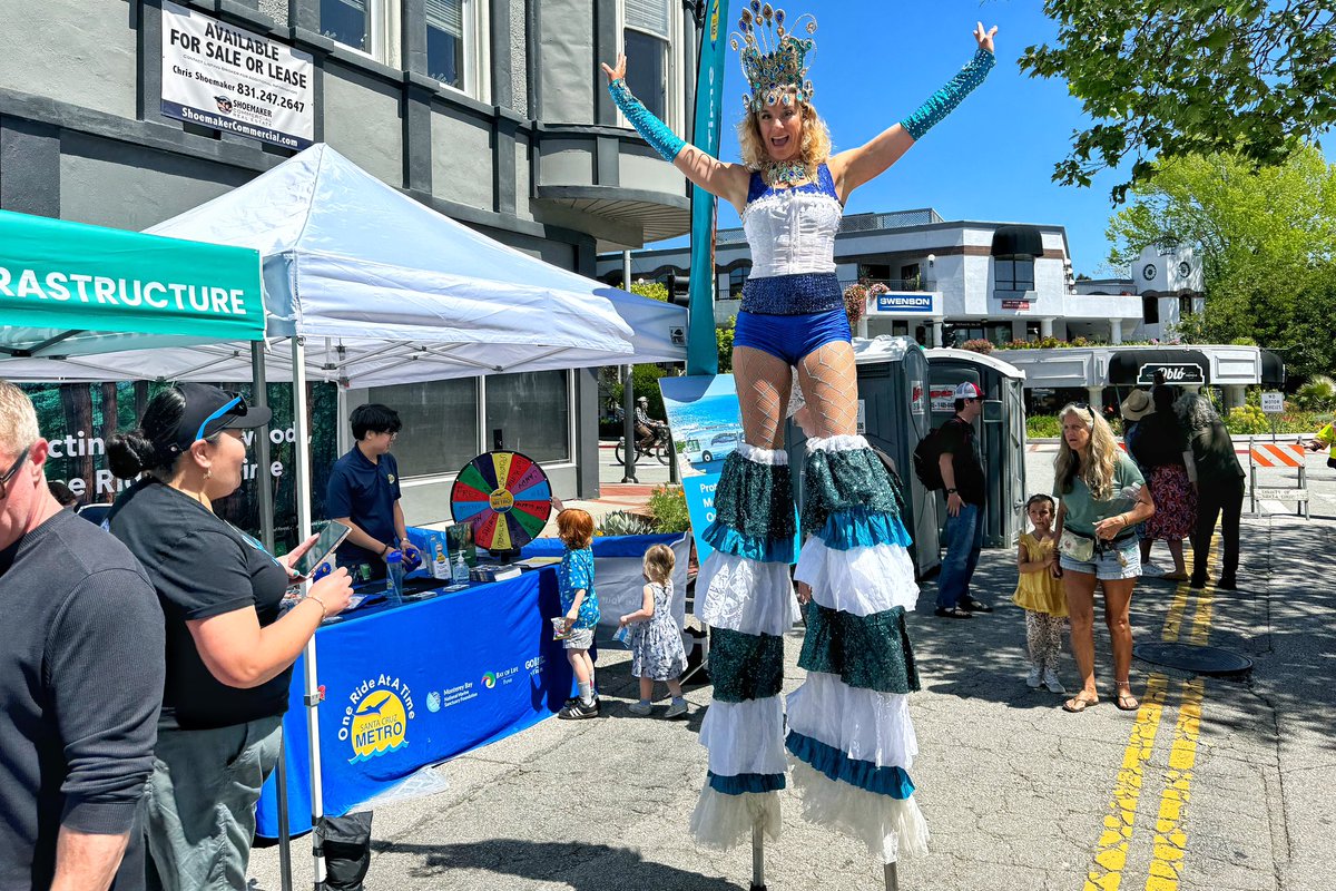 Right now, Downtown Santa Cruz is celebrating Earth Day