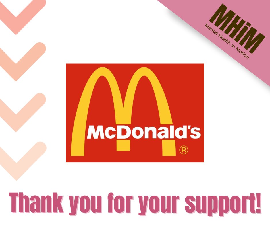 A ✨HUGE✨ shout out to @McDonaldsCanada Midland for supporting Mental Health in Motion! 🙌 All donations go to helping community mental health programs. Register your team or donate today! bit.ly/49oA2gn