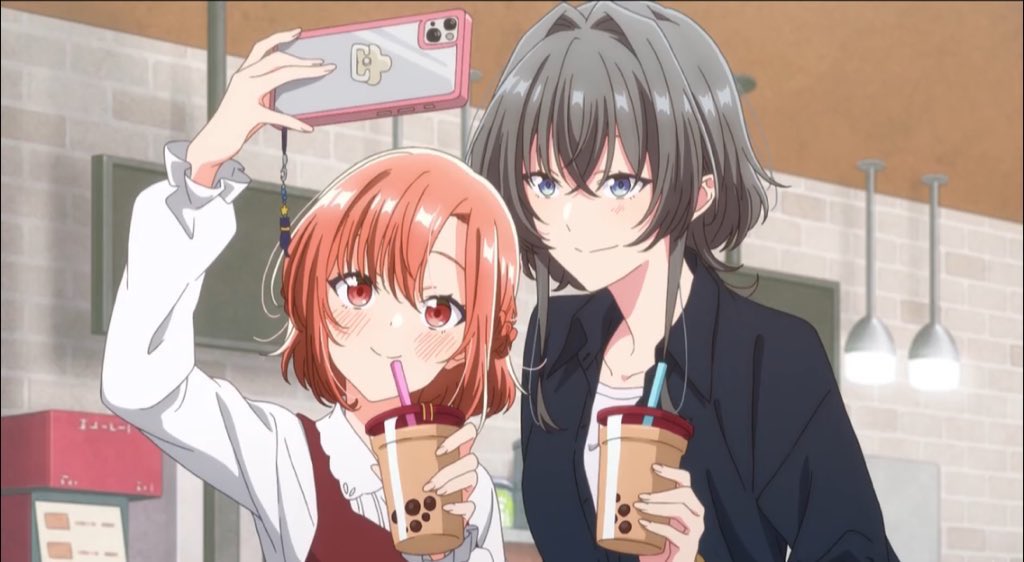kyoruyeye's tweet photo. everyone pls go watch whisper me a love song for cute and wholesome wlw,, this episode was so 🥺🩷💕✨ https://t.co/Je2ok5rEpB