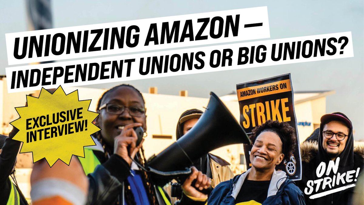 OnStrikeShow's tweet image. NEW episode! Amazon Workers in North Carolina Fight to Unionize the Behemoth: youtu.be/QS4vob1fg9k

EXCLUSIVE INTERVIEW with Carolina Amazonians United for Solidarity and Empowerment (CAUSE), about their independent union and fight to unionize Amazon in the South. In this…