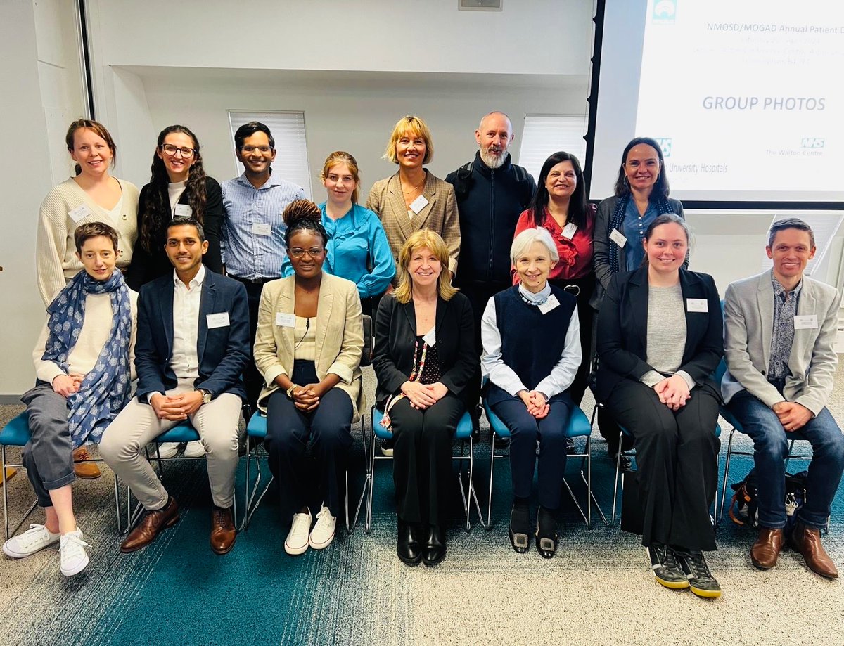 It was a pleasure to be part of the NMO patient day with the Oxford and Liverpool teams today. My absolute favourite thing was hearing from patients who have made changes to their lifestyle which improved their health and wellbeing, and seeing patients connect with others🙏❣️