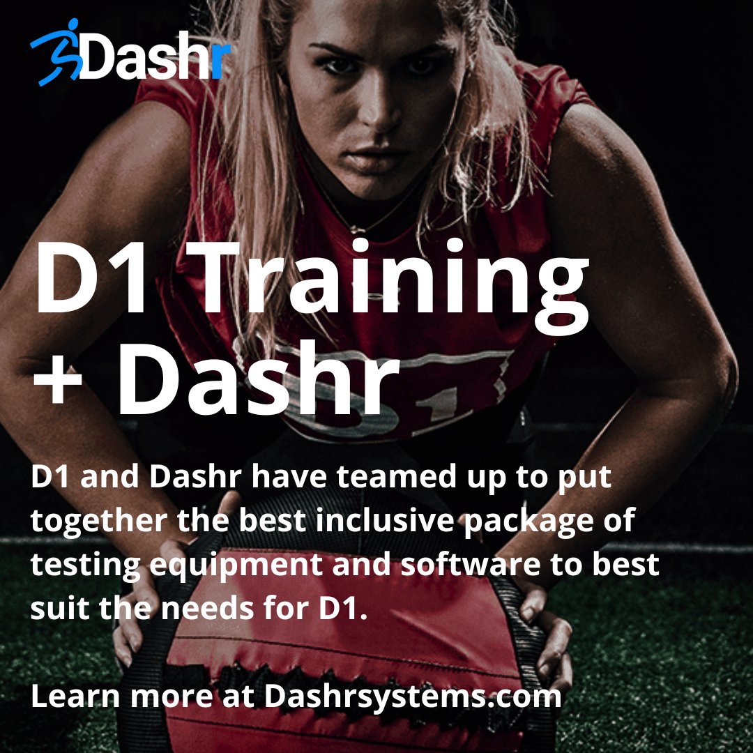 DashrMPS's tweet image. D1 Training's philosophy parallels ours when it comes to the importance of knowing where you are in your athletic journey and making a plan before jumping in. Also the value of evaluating along the way to quantify the work put in and evolve your goals! #Dashr