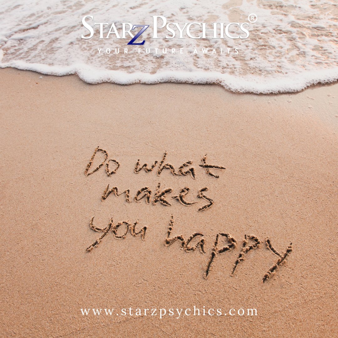 Life's too short to wait for happiness. Pursue what makes your heart sing, even if it's different from what others expect.
#DoYouThing #FindYourJoy #EmbraceYourPath #LiveAuthentically #HappinessIsTheGoal #StarzPsychics #StarsAligned #psychicadvisors #psychicreadingsonline