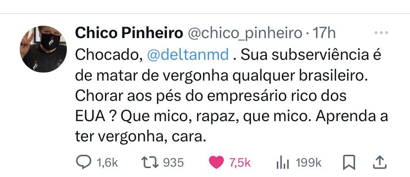 GugaNoblat's tweet photo. Olha essa joelhada voadora no cara que é patético a ponto de mendigar atenção de bolsonarista e agora do Elon Musk. 🤡 https://t.co/u2qnbfJS9z