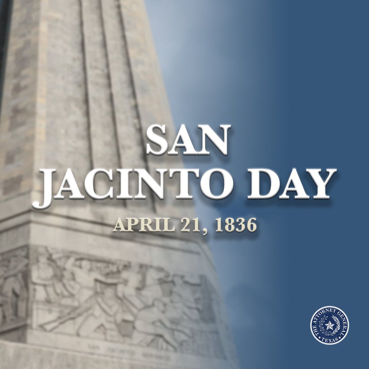 Today, we honor and celebrate those who courageously fought for Texas Independence. Happy #SanJacintoDay!