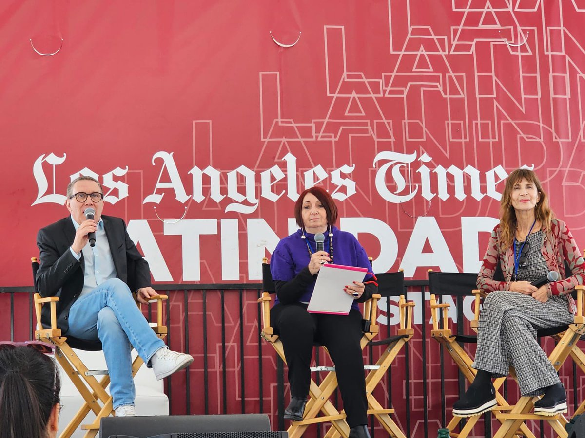 Presentación de Marisol Schulz en @latimesfob panel sobre la importancia de la lectura en español📚👏🏻 

#festival #leala #losangeles #literatura #librosenespañol
