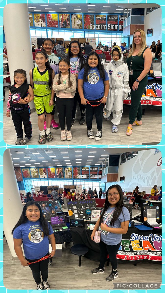 Girl Power! 💖🥳 So proud of our SVSA Wranglerettes!! They all worked so hard on their GT Space themed projects! Thank you @ALivin_SVES for your dedication to our GT Kiddos! 🥳❤️ #TeamSISD @jacquee3503 @JMore879 @SierraVista_SA @RMarquez_SVE