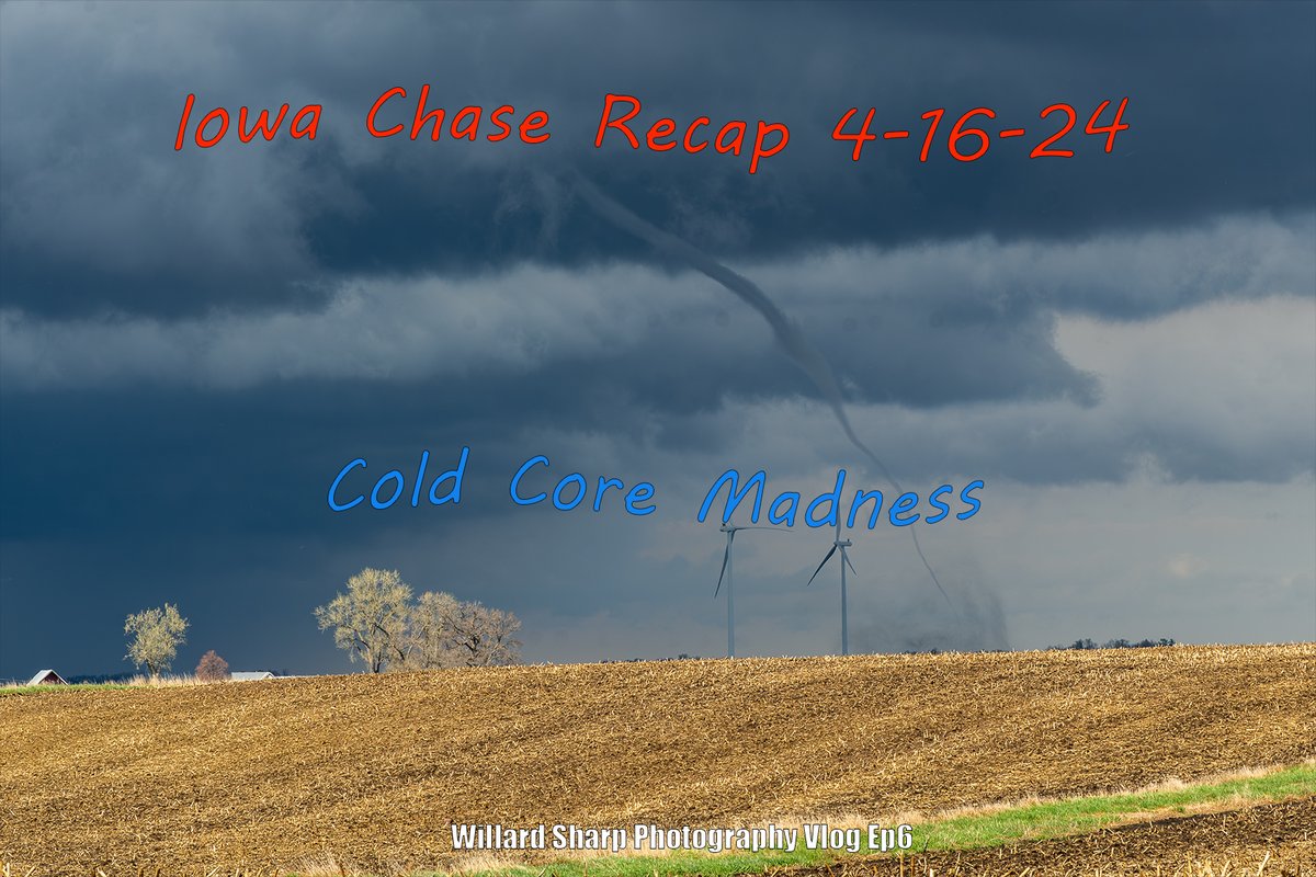 My chase recap of my 5 tornado intercept day from this past Tuesday is up on my YT channel. Check it out! youtu.be/4VLqPvaMdj8