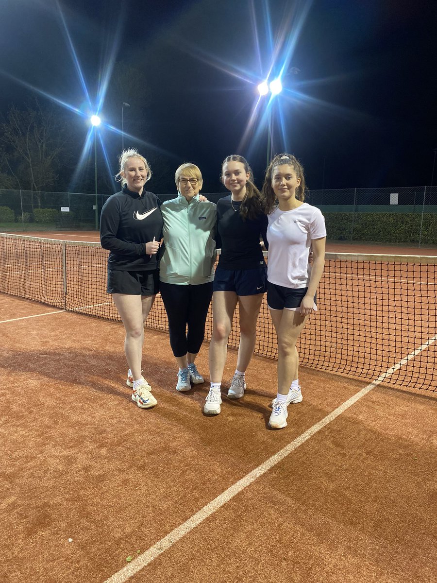 Excellent start to the season for our Ladies Team in Division 1. Two wins and two draws👍🏼🎾