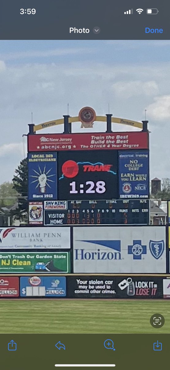 Stars ⚾️ pick up a nice win vs Delran 5-3 @TrentonThunder ballpark. Septak throws a complete game gem on the mound giving up 6 hits w/3k’s and had a hit. Juliano and Rigas pick up 2 hits each and a rbi. Funke was 1-2 w/ an rbi. Babkowski had sac fly w/ a rbi. Great team win!
