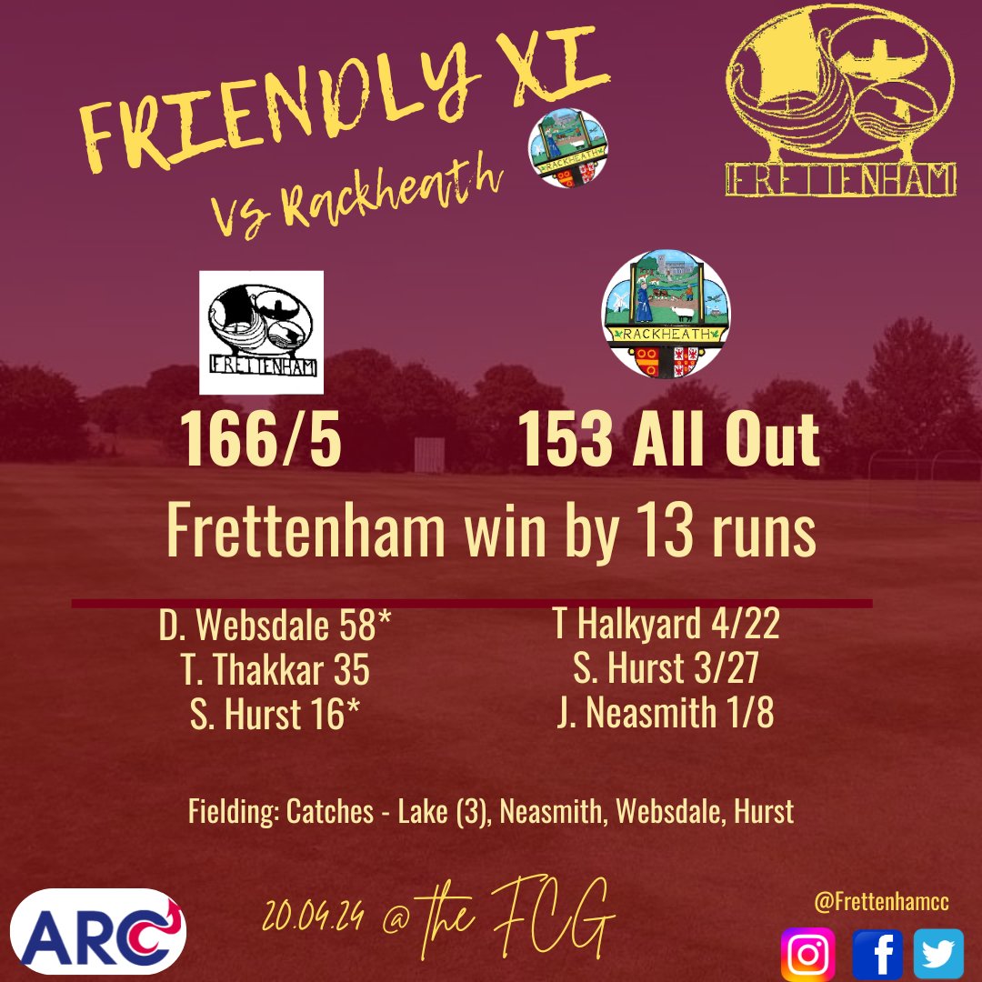 Frettenham Cricket Club tweet media