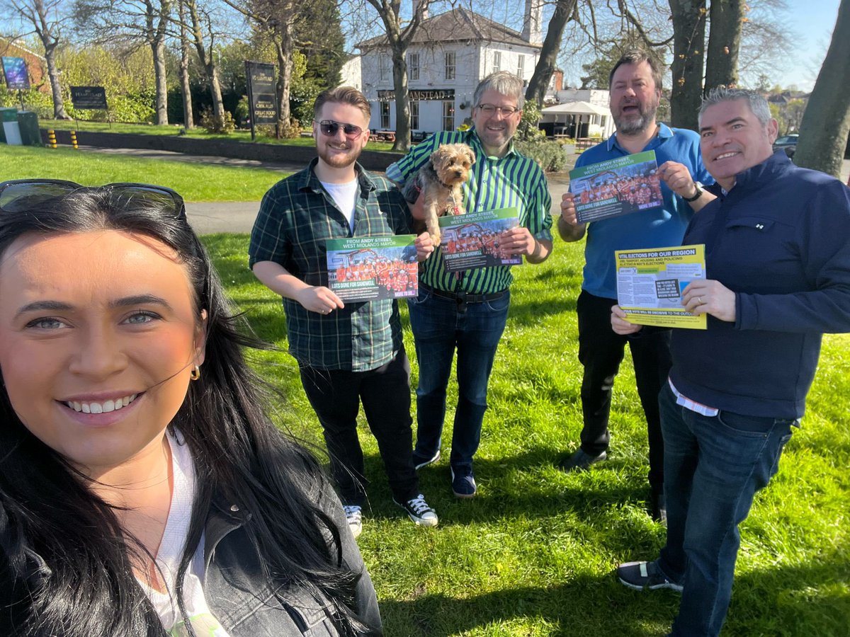WillGoodhand4MP's tweet image. Was a lovely crisp morning to be out with @nicolafrichards , @craig4nwarks and terrific volunteers (including Bella the dog!) campaigning for @andy4wm @wmconservatives