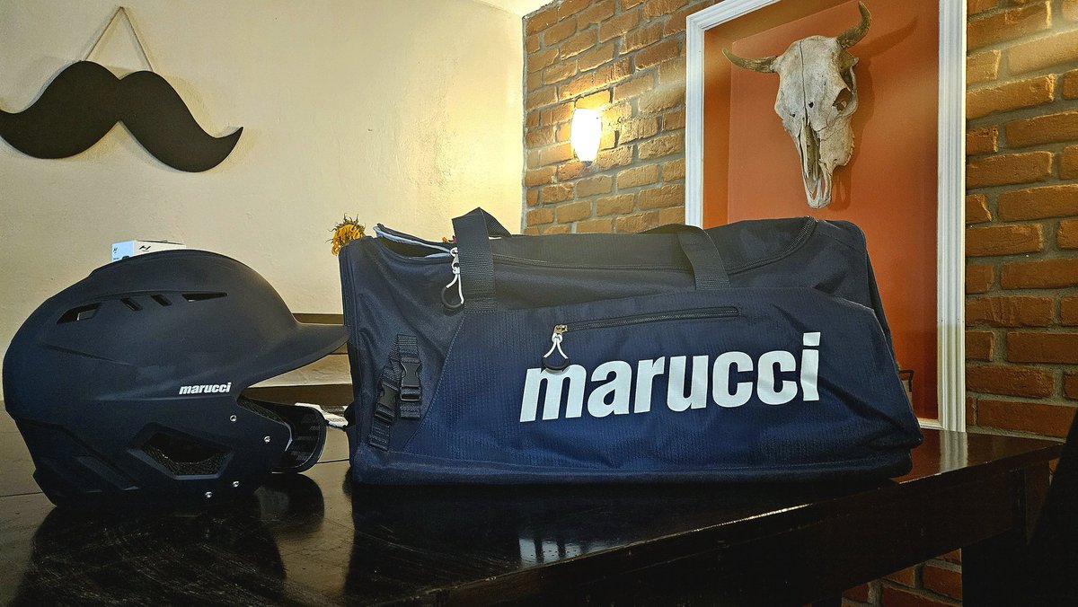We just got our @MarucciSports gear in ahead of our big announcement for next week... Stay tuned for the updates! #baseball #marucci #victus #travelball #sponsorship #fyp #art #mustache