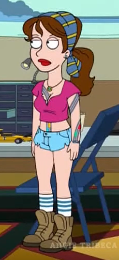 I've recently discovered that I apparently share the same character design sensibilities as whoever drew this one minor American Dad character