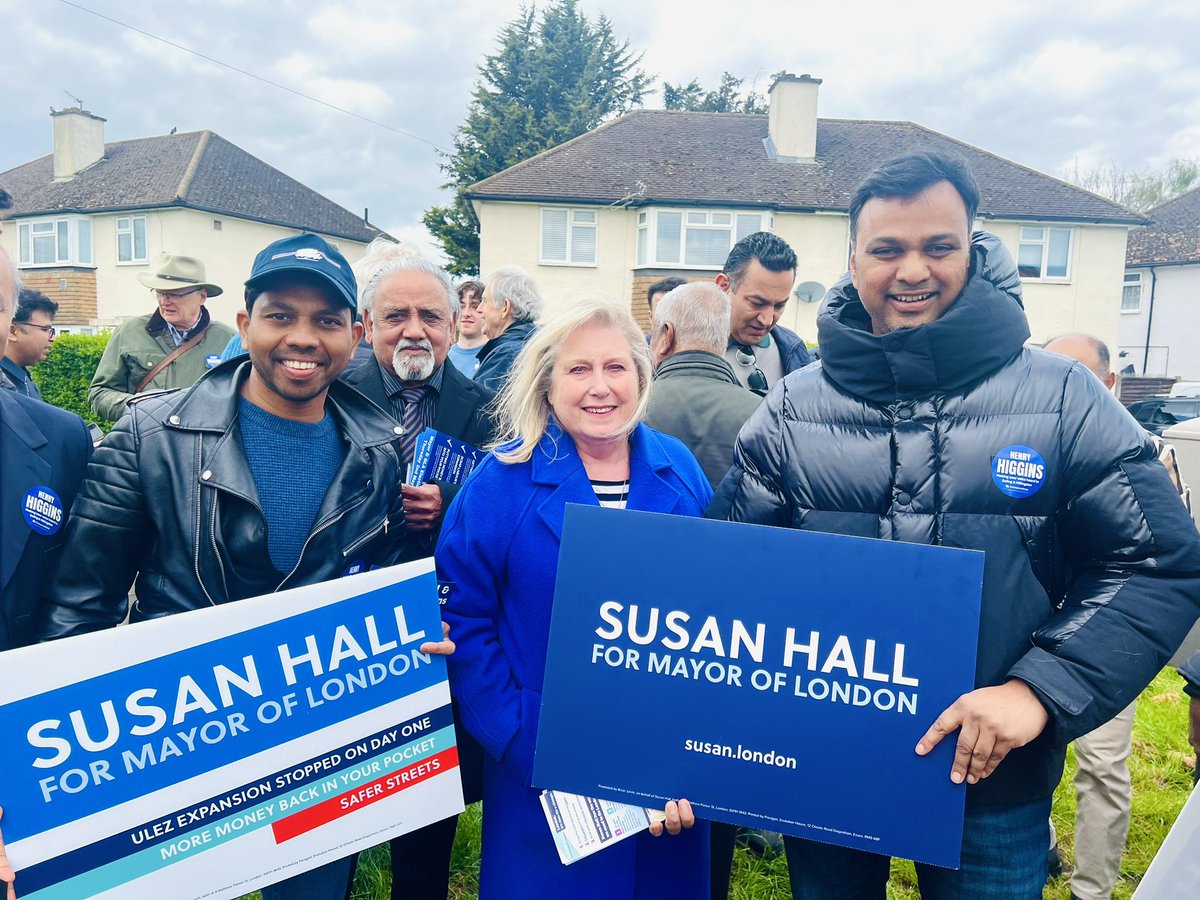 Great day campaigning for @Councillorsuzie and @henry4gla with @wearecfindia @tuckwell_steve @gaganmohindra @Conservatives at @Hillingdon_Tory 😊👍 … #VoteConservative on May 2