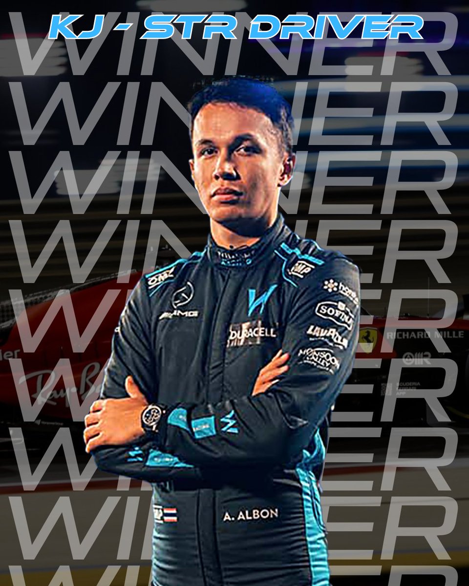 Your Round 3 winner!!! KJ

kj wins round 3 at japan, a fantastic drive from the str driver! we will see u next week