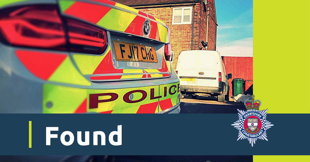 #FOUND | Alan, who was reported missing from #Dronfield has been found and is safe.

Thank you to everyone who responded to our appeal to find the 89-year-old.