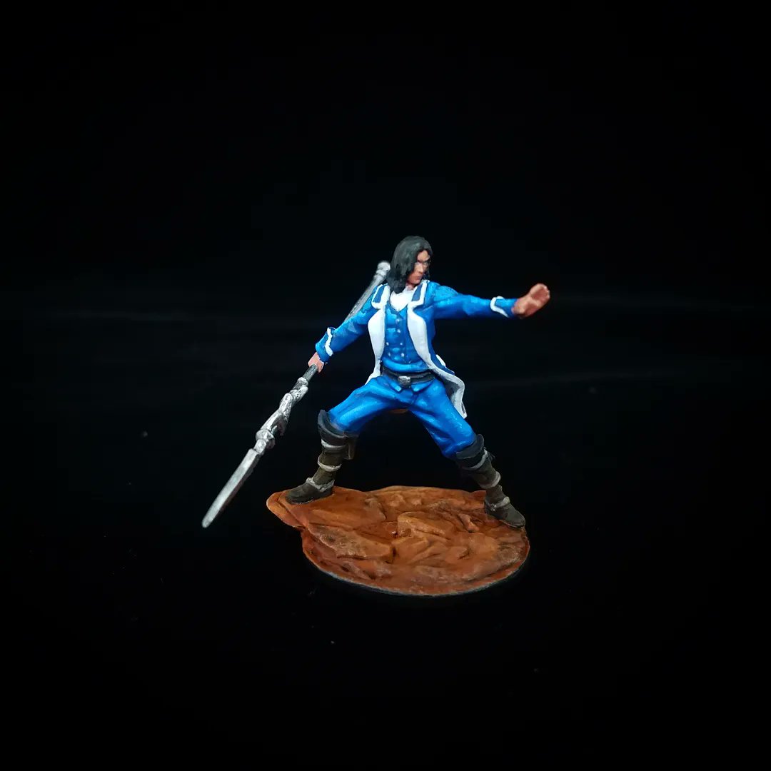 I had the amazing privilege to stream with @Cosmere_es this week during their CosmereCon 2024 ✨I started painting Kaladin from the Stormlight Miniatures by @bwisegames and this is my finished work. Such a fun stream!

VOD: twitch.tv/cosmere_es/v/2…

#stormlightarchive #cosmerees