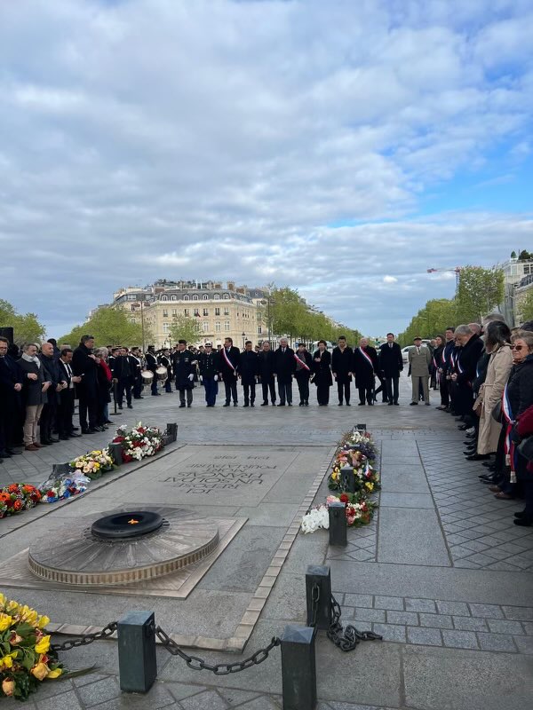 Commémoration du génocide des Arméniens.Hommage à toutes celles et tous ceux ceux qui sont tombés en 1915, En pensée avec ceux qui résistent aujourd'hui pour leur liberté en Armenie,#Armenie