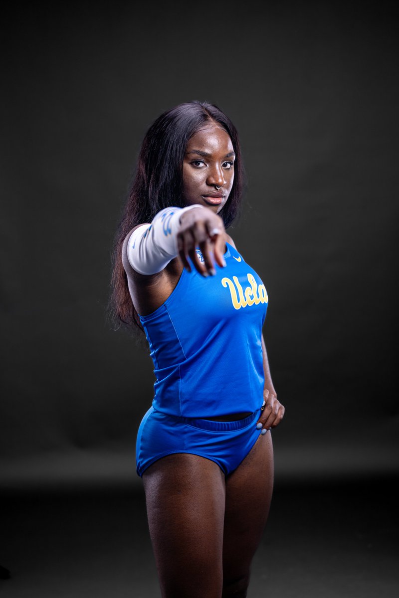 Yanla Ndjip-Nyemeck ran a 13.17 to place 4⃣th in the women's 100m hurdles at the Mt. SAC Relays! #GoBruins