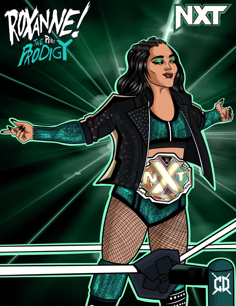 𝐓𝐔𝐄𝐒𝐃𝐀𝐘 𝐍𝐈𝐆𝐇𝐓 𝐑𝐎𝐗⚡️

#RoxannePerez #TheProdigy #Roxy2x #Roxy2Time #WWENXT #champion #WWE #wrestling #wrestlingart #illustration #artwork #fanart